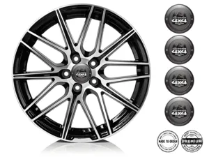 Hub Cap Sticker Racing Dome Premium Edition